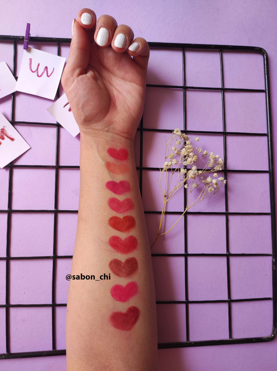 رنگ بندی رژ مدادی