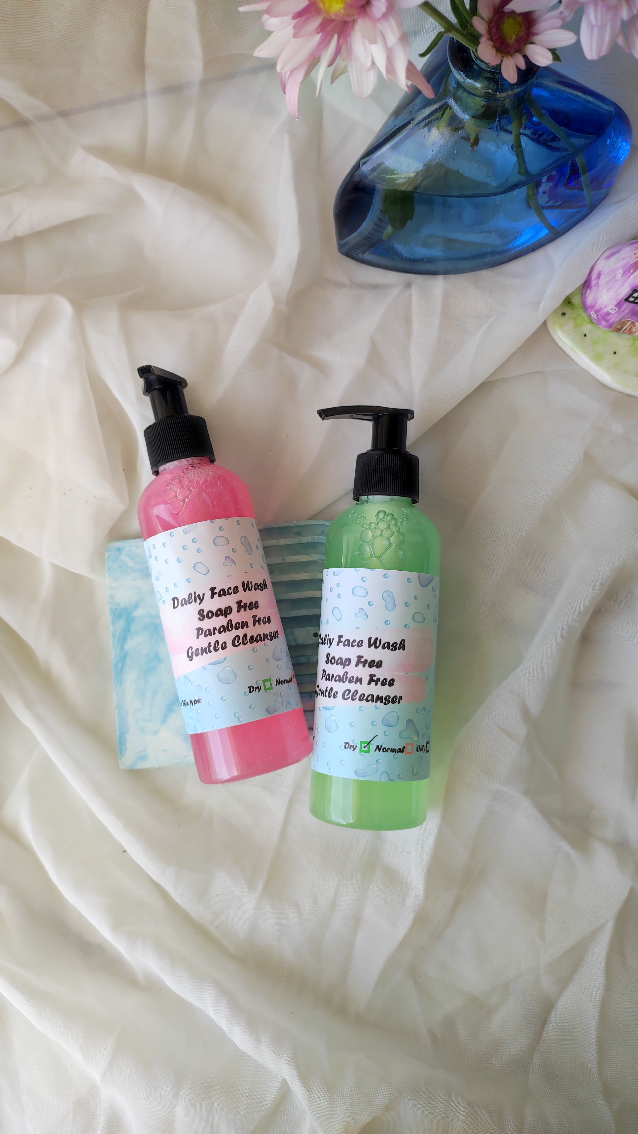 ژل شستشو بدون سولفات پوست نرمال و خشک