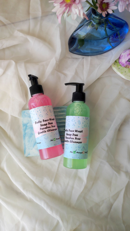 ژل شستشو بدون سولفات پوست نرمال و خشک